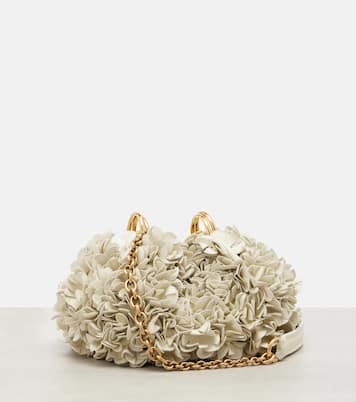 Sac Chloé Plissé en cuir à fleurs | Chloé