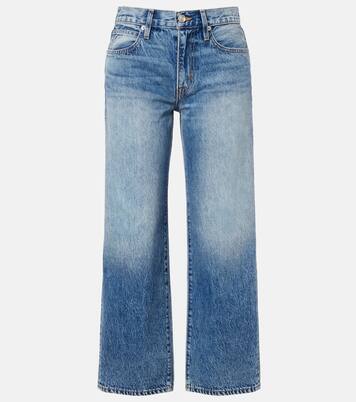 Hunter cropped straight jeans | Slvrlake