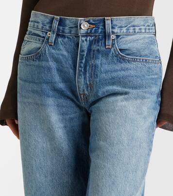 Hunter cropped straight jeans | Slvrlake