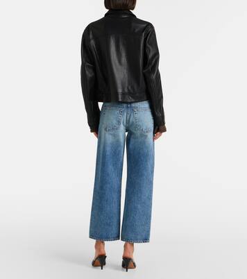 Hunter cropped straight jeans | Slvrlake
