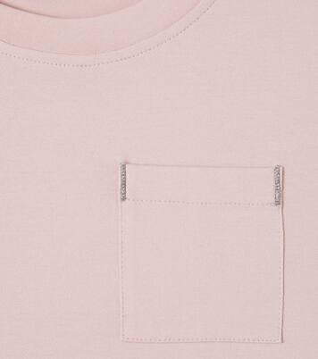 T-Shirt Monili aus Baumwoll-Jersey | Brunello Cucinelli Kids