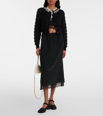 Ballet Runner embellished ballet flats | Simone Rocha