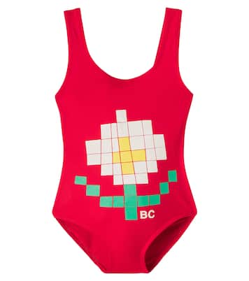 Bedruckter Badeanzug Pixel Daisy | Bobo Choses