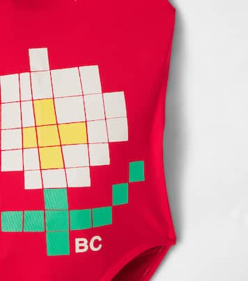 Bedruckter Badeanzug Pixel Daisy | Bobo Choses