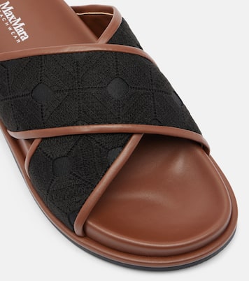 Bestickte Sandalen Peonie | Max Mara