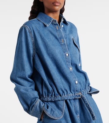 Chemise en denim Double L | Loewe