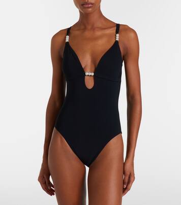Maya embellished swimsuit | Karla Colletto