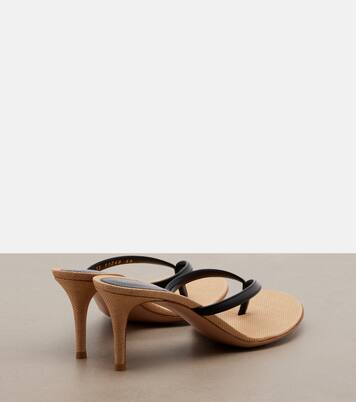 Calypso leather thong sandals | Gianvito Rossi