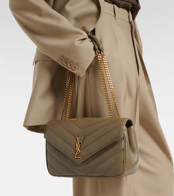 Sac porté épaule Loulou Medium en cuir | Saint Laurent