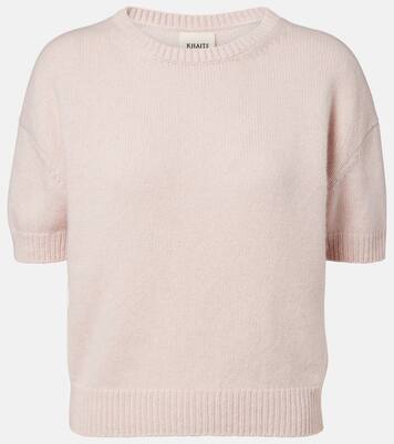 Golden cashmere sweater | Khaite
