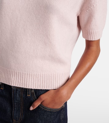 Golden cashmere sweater | Khaite
