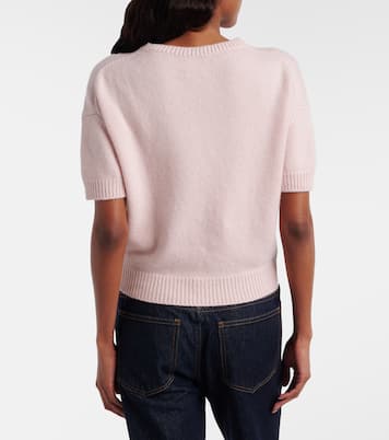 Golden cashmere sweater | Khaite