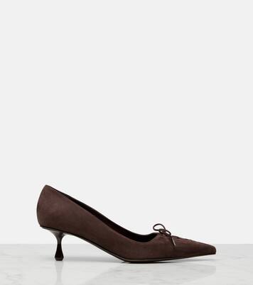 Scarlett绒面革高跟鞋 | Jimmy Choo