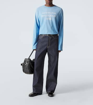 T-shirt in jersey di misto cotone | Acne Studios