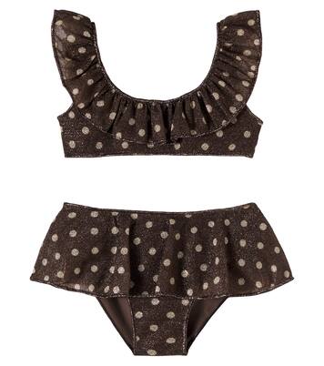 Osemini Lumière polka-dot ruffled bikini | Oséree Kids