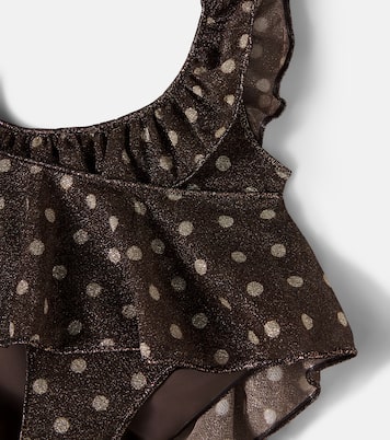 Osemini Lumière polka-dot ruffled bikini | Oséree Kids