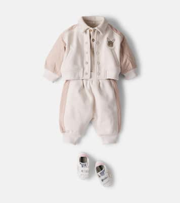 Baby Noorien cotton-blend sweatpants | Donsje