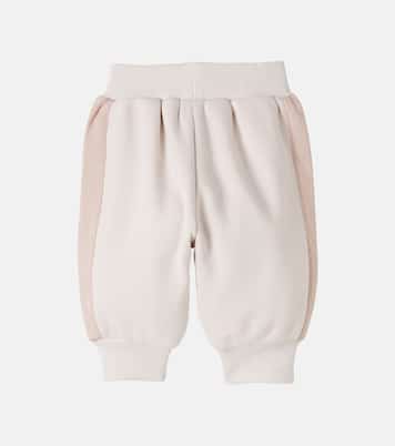 Baby Noorien cotton-blend sweatpants | Donsje