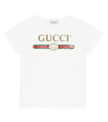 Logo cotton T-shirt | Gucci Kids