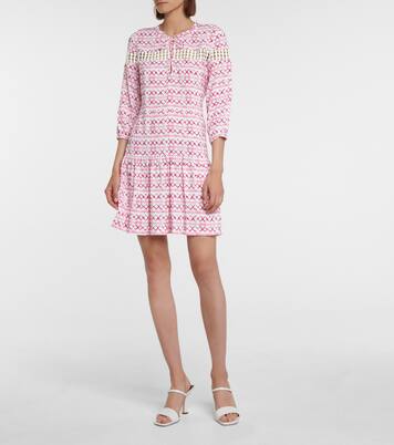 Mini-robe cafetan Penida imprimée | Heidi Klein