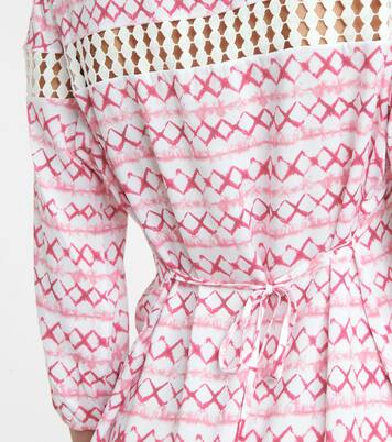 Mini-robe cafetan Penida imprimée | Heidi Klein