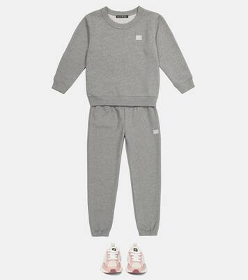 Mini Fairview Face cotton sweatpants | Acne Studios Kids