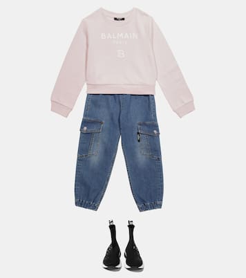 Denim pants | Balmain Kids