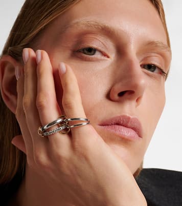 Bague Janssen SG Gris en argent sterling et diamants | Spinelli Kilcollin