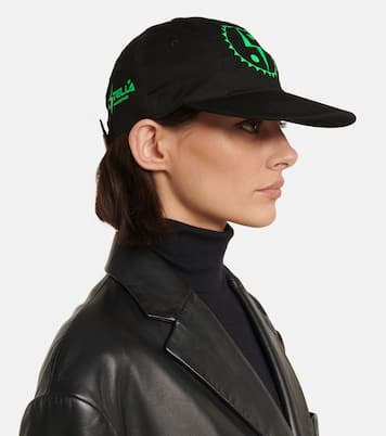 Logo cotton canvas cap | Stella McCartney