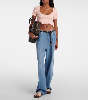 Cropped-Top | Miu Miu