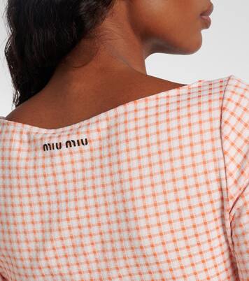 Cropped-Top | Miu Miu