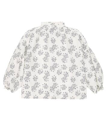 Olivia floral linen blouse | The New Society