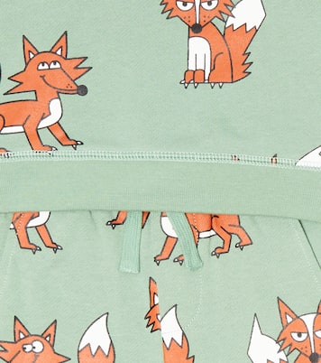 Baby printed cotton sweatshirt and pants set | Stella McCartney Kids