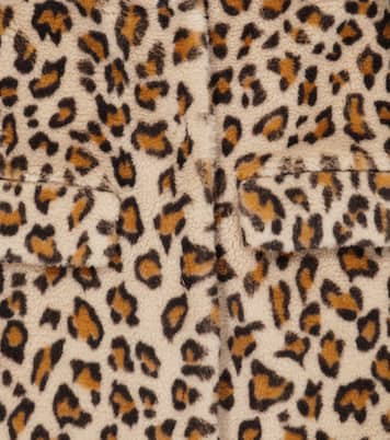 Leopard-print coat | Monnalisa