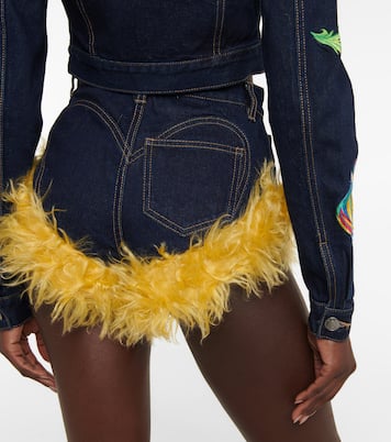 Bestickte Jeansshorts | Area