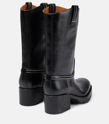 Neva leather ankle boots | Chloé