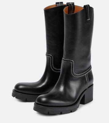 Neva leather ankle boots | Chloé