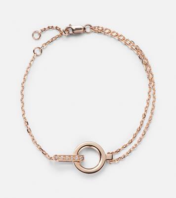 Bracciale Berbere 18kt in oro rosa con diamanti | Repossi
