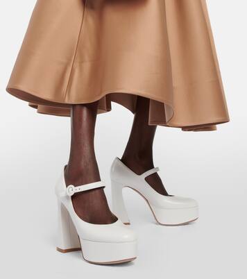 Mary-Jane-Pumps aus Leder | Gianvito Rossi