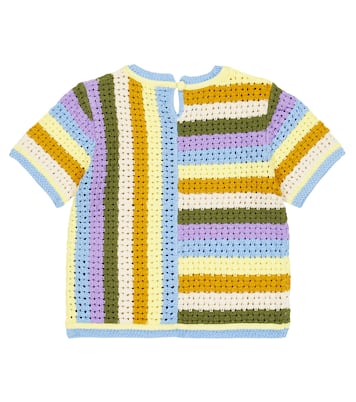 Halcyon striped cotton top | Zimmermann Kids