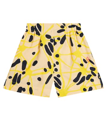 Monkey linen and cotton shorts | The Animals Observatory