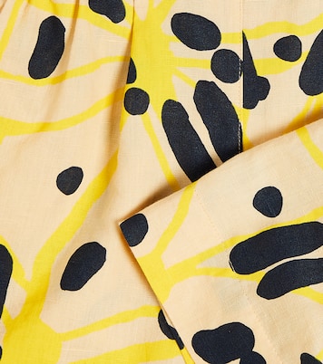 Monkey linen and cotton shorts | The Animals Observatory