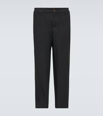 Mid-rise cropped pants | Comme des Garçons Homme Deux