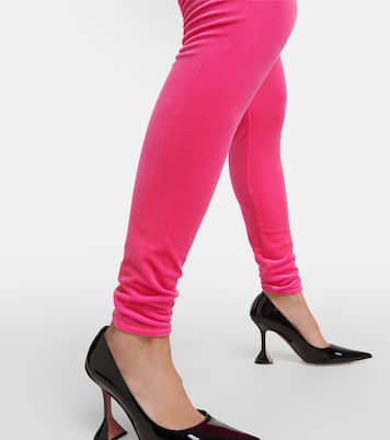 Turtleneck velvet jumpsuit | Alexandre Vauthier