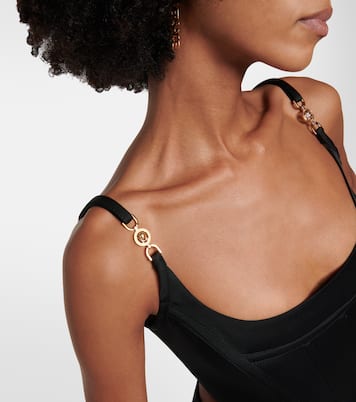 Bustier-Top Medusa '95 aus Satin | Versace