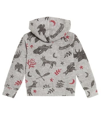Printed cotton jersey hoodie | Polo Ralph Lauren Kids