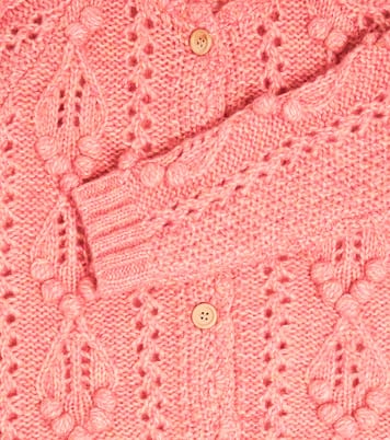 Cardigan Sankara en laine et coton | Louise Misha