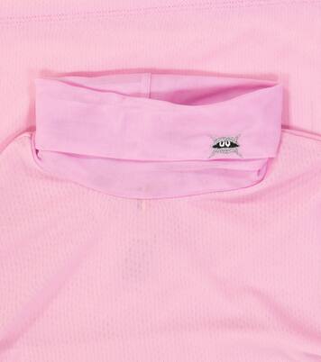 Mesh turtleneck top | Caroline Bosmans