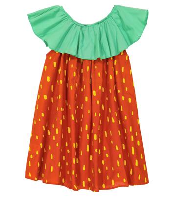 Robe Strawberry en coton | Stella McCartney Kids