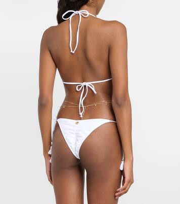 Side-tie triangle bikini bottoms | Bananhot